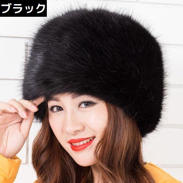 【✨新品✨】フォックスファー メーテル ハット 帽子 帽子 コサック帽 メーテル帽 ロシアン帽 ロシア帽風 レディース