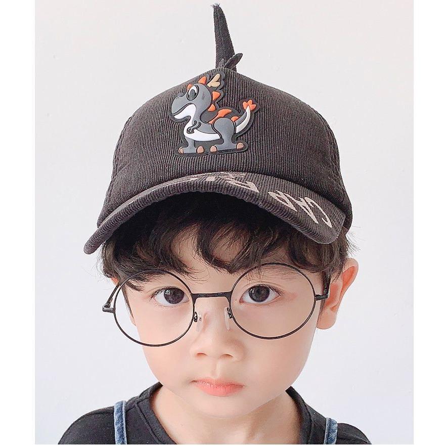 キャップ 帽子 子供用 キッズ ベビー 男の子 女の子 ツノ付き 恐竜 野球帽 かわいい つば付き 日よけ 紫外線対策 サイズ調整 マジックテープ プラスナオ Paypayモール店 通販 Paypayモール