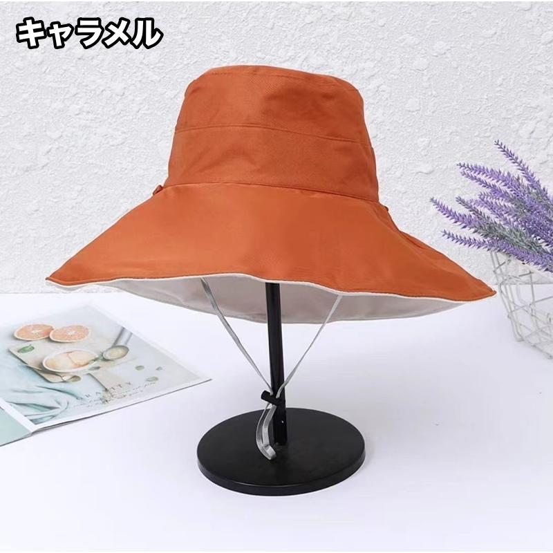 女優帽 リバーシブル レディース 女性 帽子 ハット つば広ハット 鍔広帽 ガーデンハット キャペリン ぼうし 紫外線対策 日差し おしゃれ シンプル | plusnao | 13