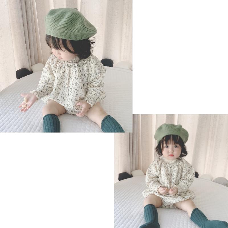 ニット帽 ベレー帽 ニットベレー帽 ベレーキャップ 帽子 子供用 キッズ ベビー 女の子 男の子 無地 単色 シンプル 秋 冬 カジュアル 合わせやす | plusnao | 04