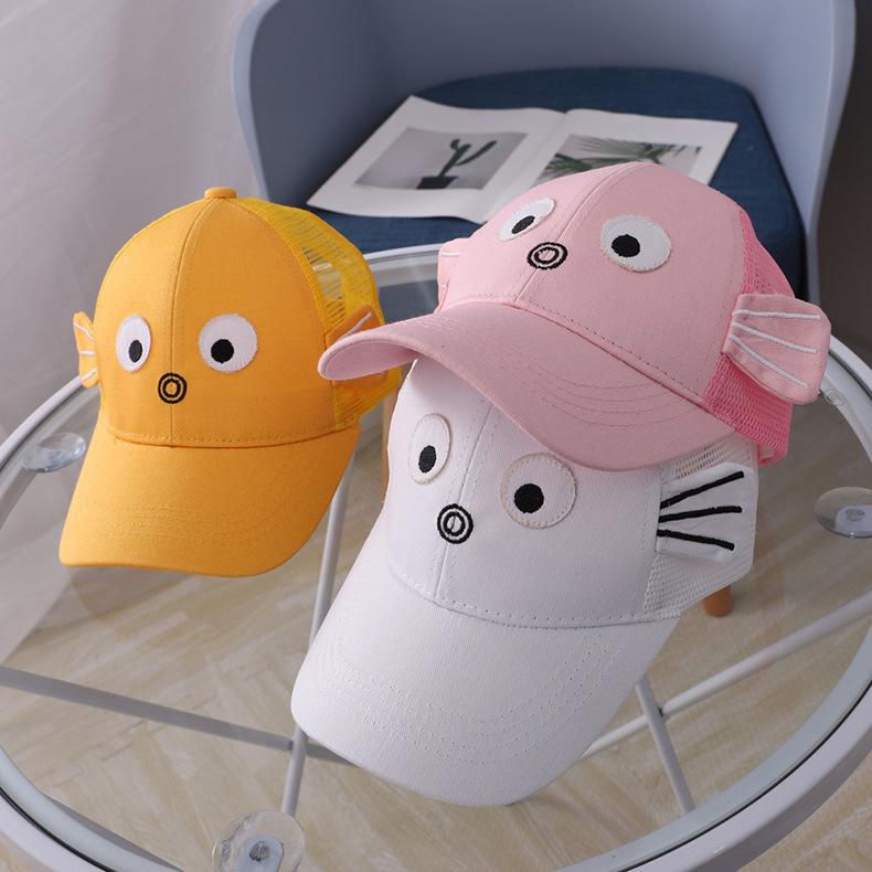 キャップ ベビー 帽子 赤ちゃん 野球帽 イラスト メッシュ キッズ 子供用 男の子 女の子 ぼうし 日よけ 日焼け防止 熱中症対策 Uv対策 お出か プラスナオ Paypayモール店 通販 Paypayモール
