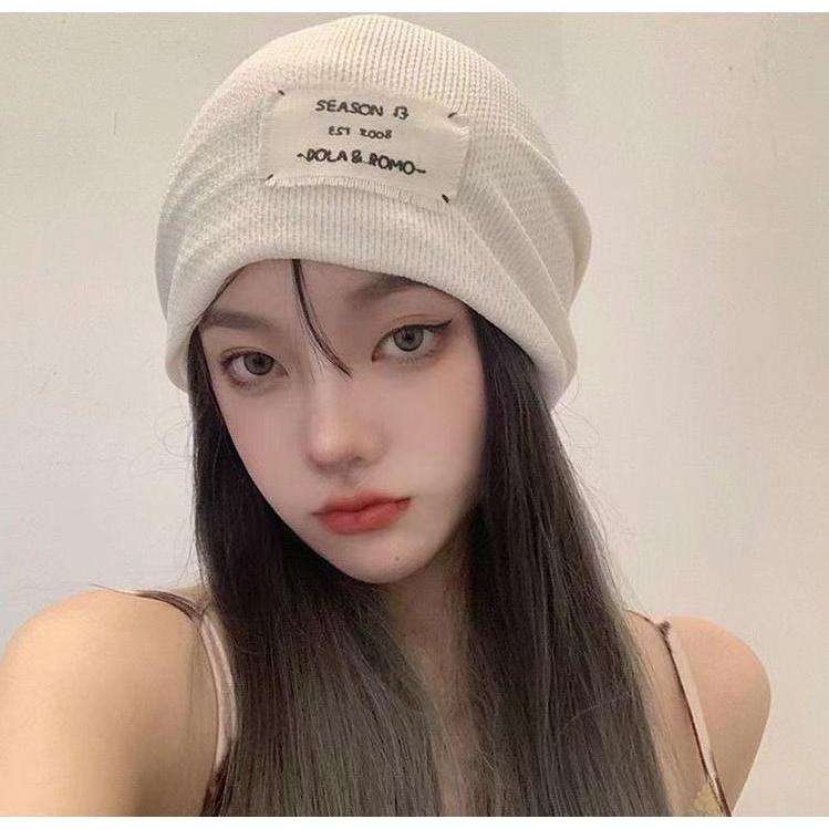 サマーニット帽 ワッチキャップ レディース 帽子 薄手 ゆったり ビーニー ターバンキャップ風 ヒップホップ ダンス ストリート | plusnao | 10