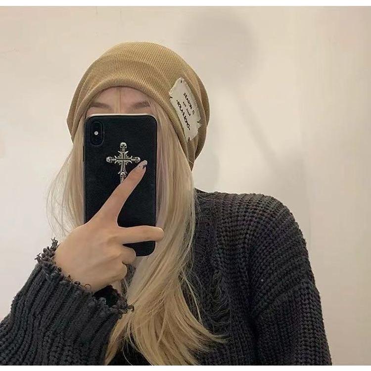 サマーニット帽 ワッチキャップ レディース 帽子 薄手 ゆったり ビーニー ターバンキャップ風 ヒップホップ ダンス ストリート | plusnao | 05