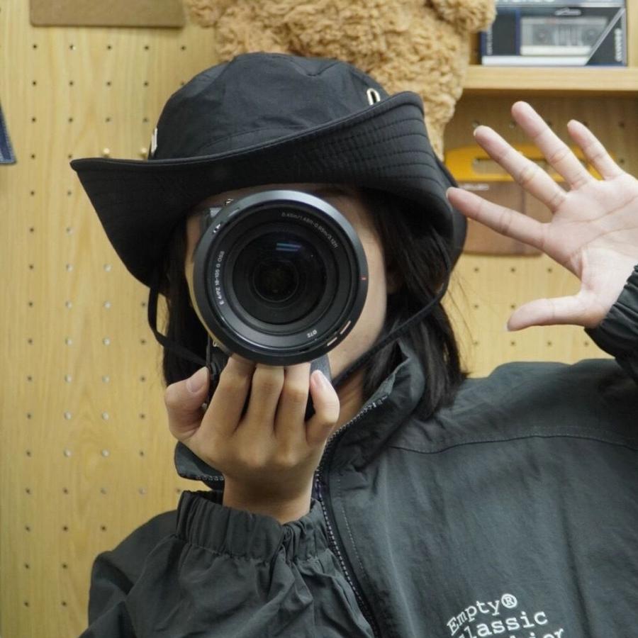 サファリハット バケットハット ツバ広帽 帽子 レディース 無地 単色 つば広め 日よけ 紫外線対策 熱中症対策 カジュアル シンプル アウトドア ハ | plusnao | 03