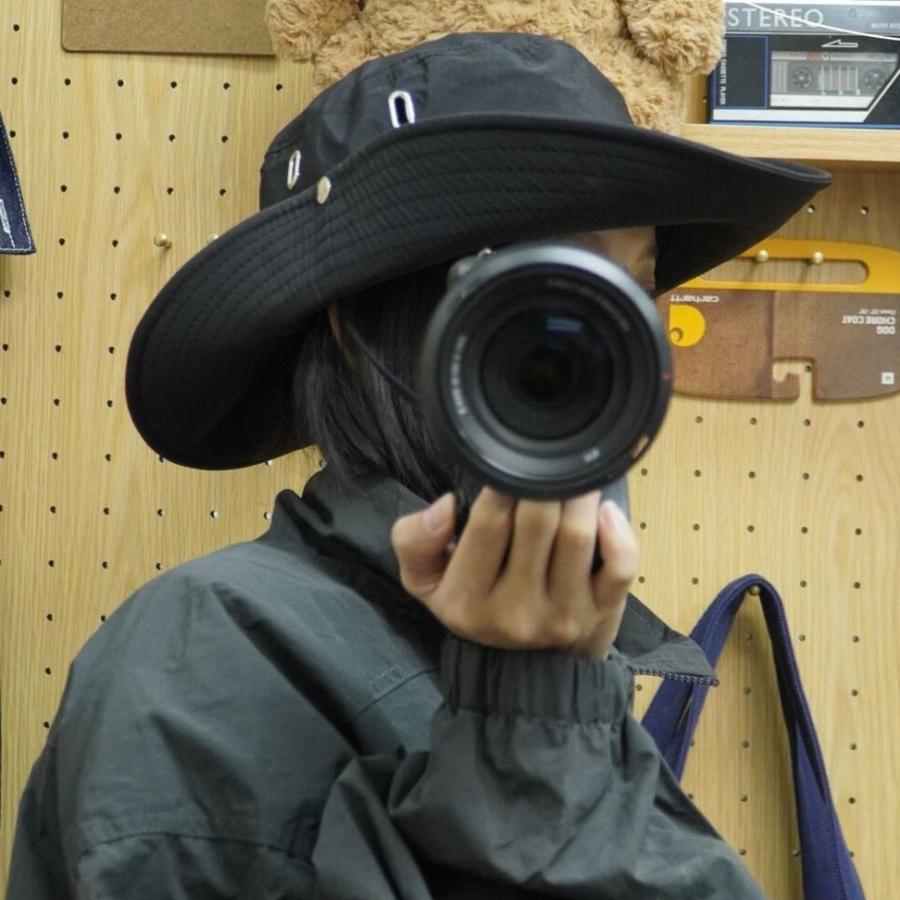 サファリハット バケットハット ツバ広帽 帽子 レディース 無地 単色 つば広め 日よけ 紫外線対策 熱中症対策 カジュアル シンプル アウトドア ハ | plusnao | 04