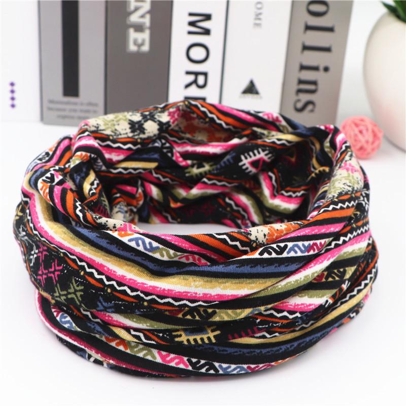 ターバンキャップ 帽子 ビーニー レディース メンズ 男女兼用 ワッチキャップ ぼうし スヌード 2WAY ペイズリー柄 ボーダー柄 おしゃれ 可愛い | plusnao | 17