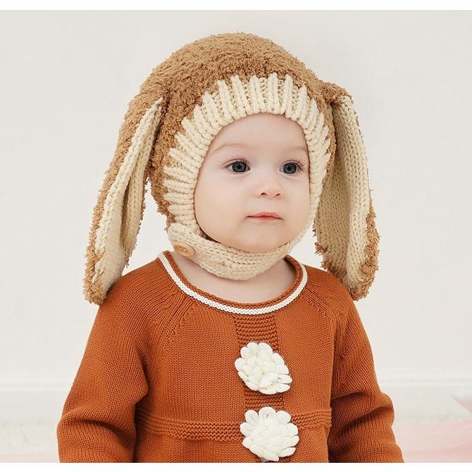 plusnao ニット帽 帽子 ベビー 赤ちゃん キッズ 子供用 女の子