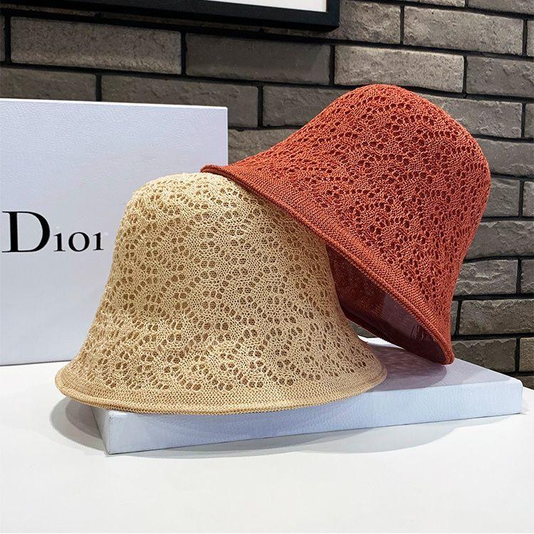 バケットハット レディース 帽子 折りたたみ可能 麦わら帽子風 深め つば広 コンパクト 通気性 単色 ワンカラー シンプル カジュアル おしゃれ 日 | plusnao | 07
