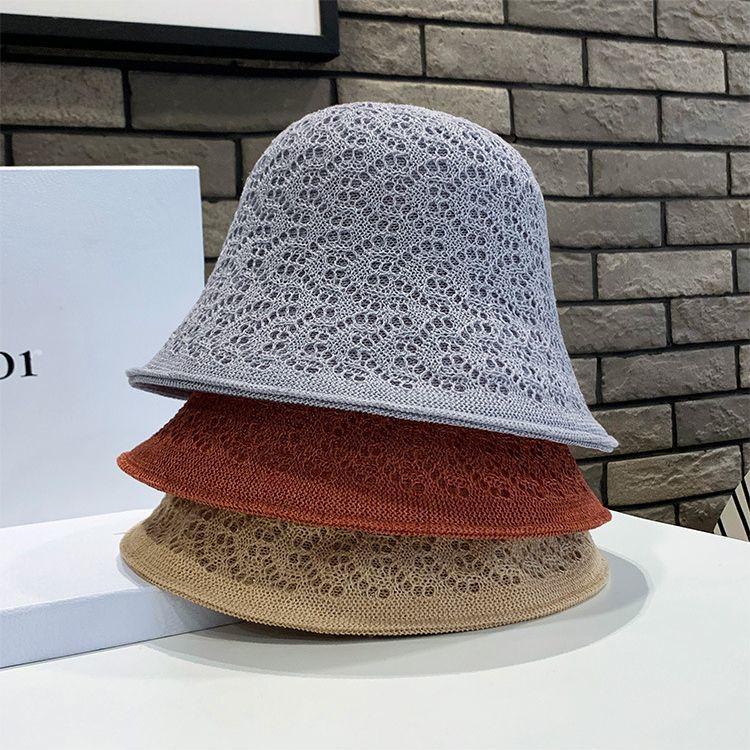 バケットハット レディース 帽子 折りたたみ可能 麦わら帽子風 深め つば広 コンパクト 通気性 単色 ワンカラー シンプル カジュアル おしゃれ 日 | plusnao | 08