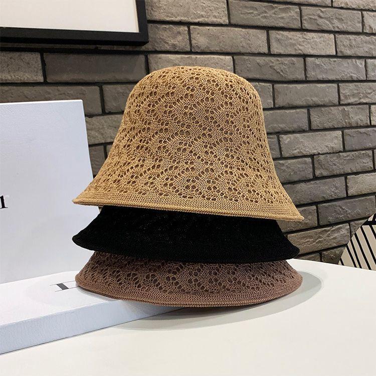 バケットハット レディース 帽子 折りたたみ可能 麦わら帽子風 深め つば広 コンパクト 通気性 単色 ワンカラー シンプル カジュアル おしゃれ 日 | plusnao | 09