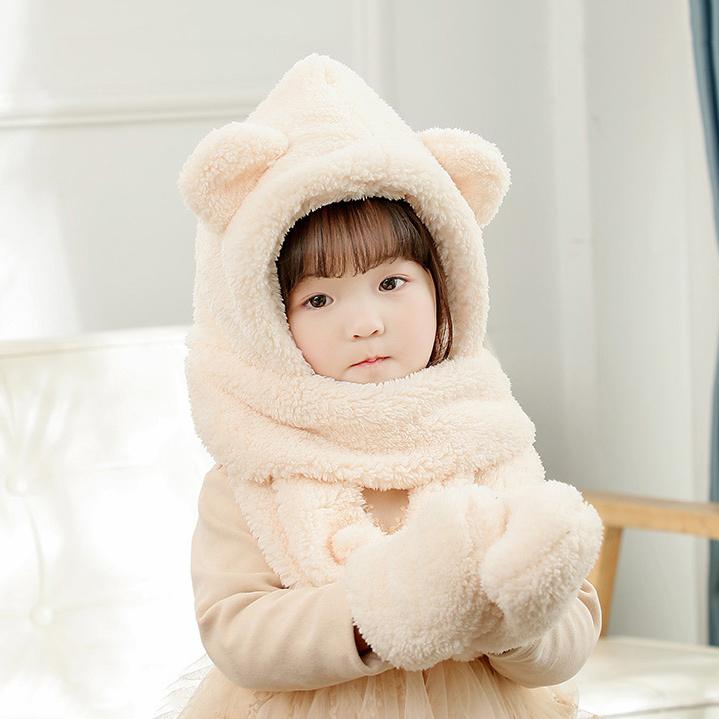 plusnao（プラスナオ） 帽子 マフラー 手袋 キッズ ベビー 男の子