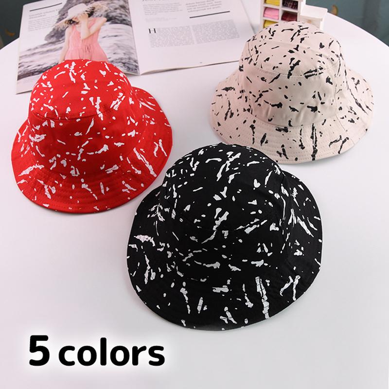 ハット バケットハット サファリハット つば広 キッズ ベビー 男の子 女の子 帽子 ペイント柄 スプラッシュ柄 カジュアル シンプル おしゃれ かわ プラスナオ Paypayモール店 通販 Paypayモール