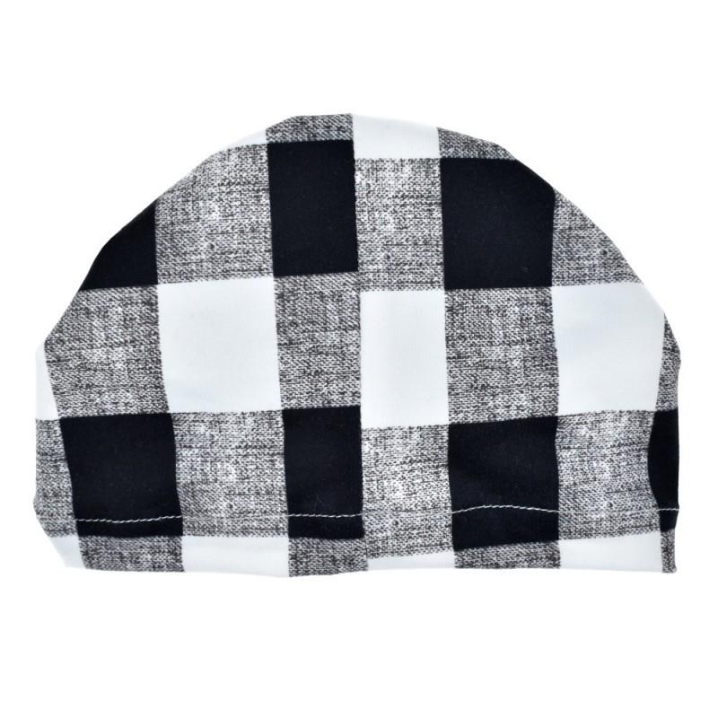 ベビーターバン ターバン ベビー用 子供 ベビー帽子 ヘアバンド キャップ 男の子 女の子 花柄 チェック ストライプ ギフト | plusnao | 07