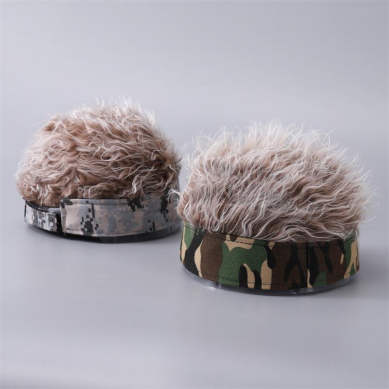 ウィッグ付き帽子 メンズ 男性 かつら ウィッグキャップ 髪の毛 ふさふさ 仮装 変装 コスプレ コスチューム 衣装 イメチェン | plusnao | 01