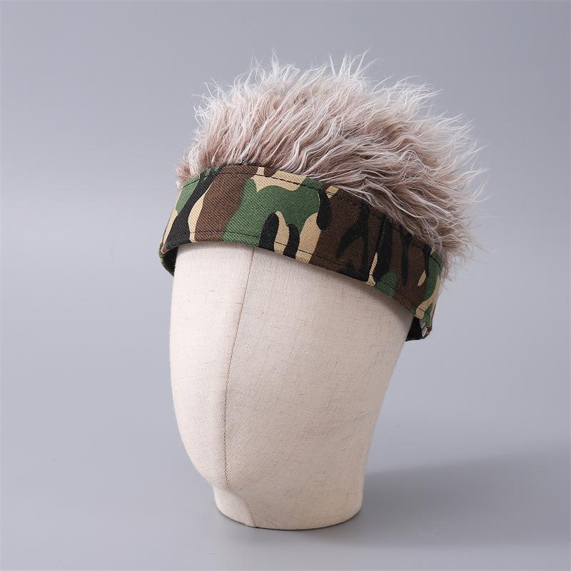 ウィッグ付き帽子 メンズ 男性 かつら ウィッグキャップ 髪の毛 ふさふさ 仮装 変装 コスプレ コスチューム 衣装 イメチェン | plusnao | 04