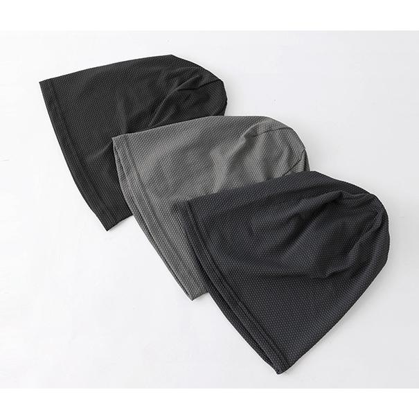 ターバンキャップ ビーニー 帽子 メンズ レディース ユニセックス 男女兼用 通気性 スポーツ ランニング シンプル 無地 | plusnao | 01