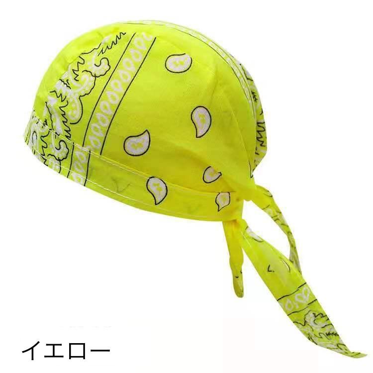 plusnao ターバンキャップ バンダナ帽子 バンダナキャップ