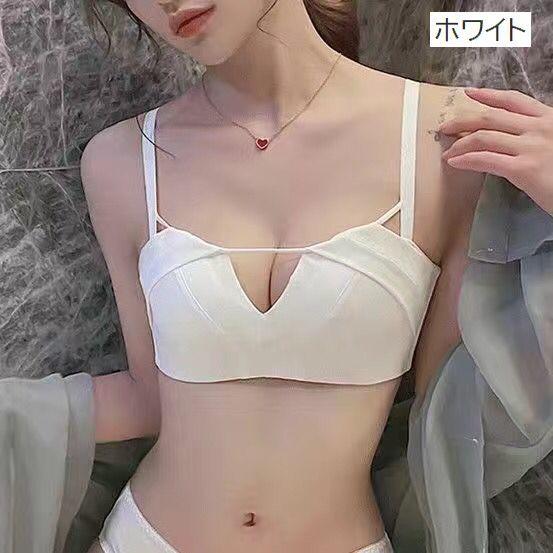 ノンワイヤーブラ 単品 レディース 女性用下着 インナー ブラジャー 3/4カップブラ 無地 大人 おしゃれ かわいい シンプル｜plusnao｜14