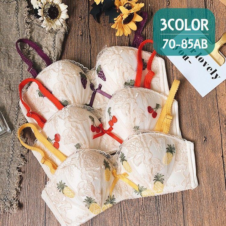 れい　インナー4点おまとめ売り plusnao ブラジャー インナー 下着 レディース ノンワイヤー 3/4