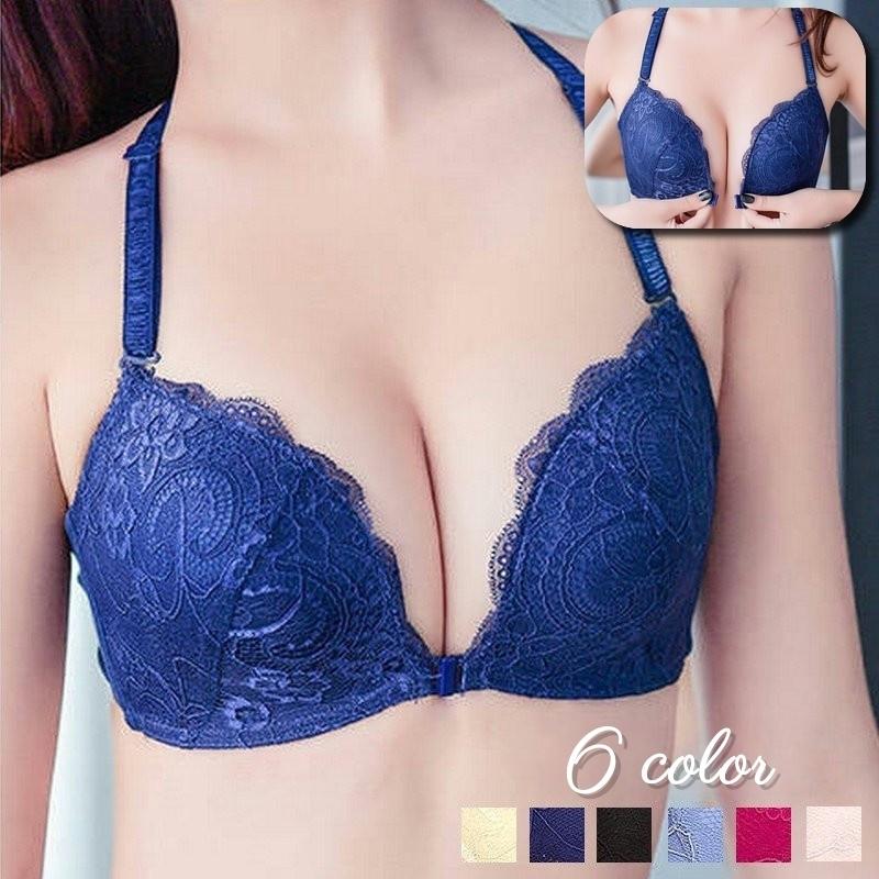 リピ割-100★複数割-200★C70×2セット♡ブラジャー&Tバックセット✨ 3点セット】グラマラスビビットフラワー育乳脇高ブラジャー&フル