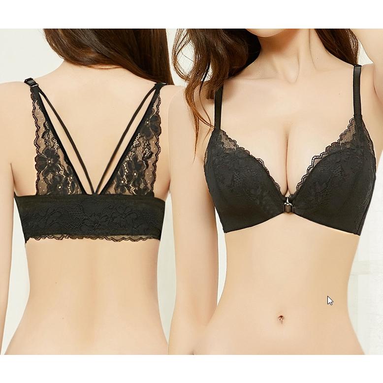 plusnao（プラスナオ） フロントホック ブラジャー ブラ インナーノン