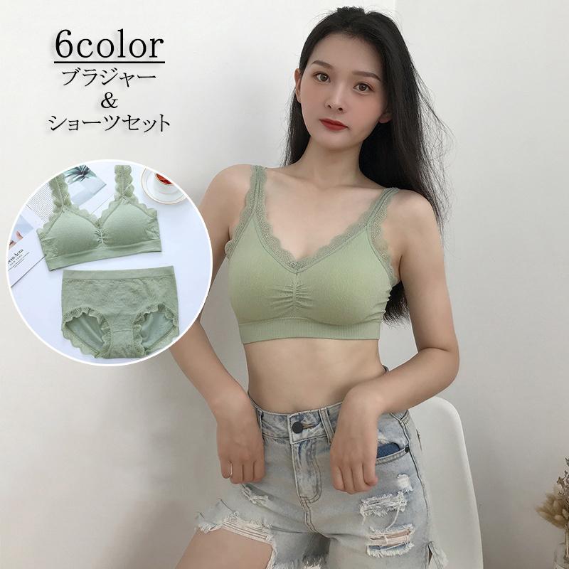 plusnao（プラスナオ） スポーツブラ ショーツ 上下セット レディース