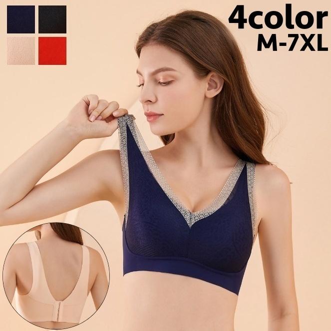 【未使用】フェレナ　ハッピーブラ　Lサイズ ブラック plusnao フルカップブラ ブラジャー レディース 女性 大きい