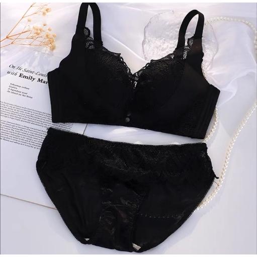 plusnao ブラジャーショーツセット 上下 2点セット ナイトブラ