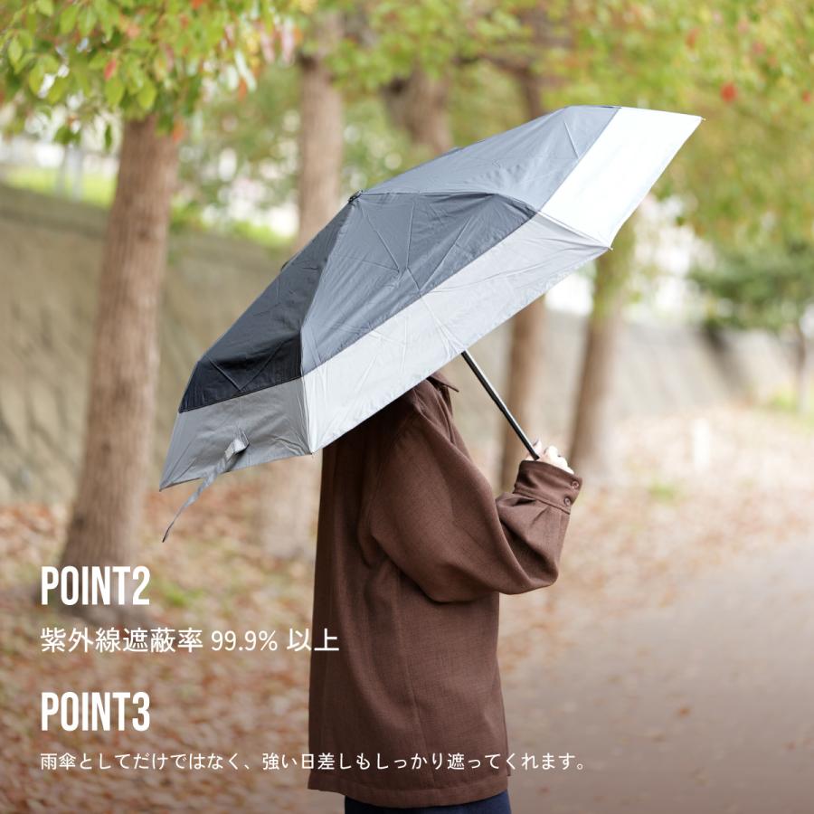 自動開閉 晴雨兼用配色折りたたみ傘 レイン 日傘 雨傘 傘 折りたたみ