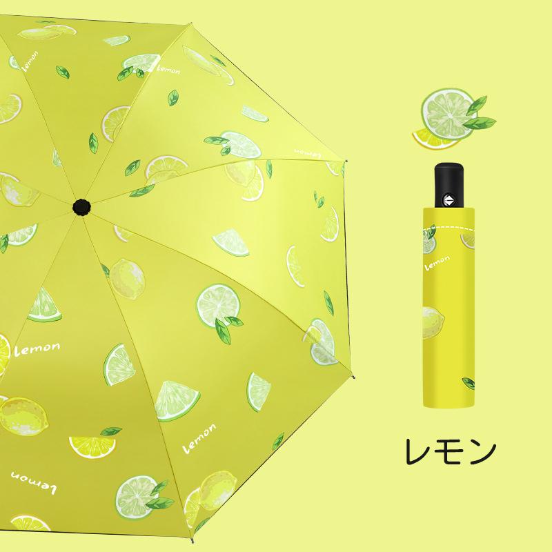 折りたたみ傘 折り畳み傘 雨傘 日傘 自動開閉 レディース 女性用 果物