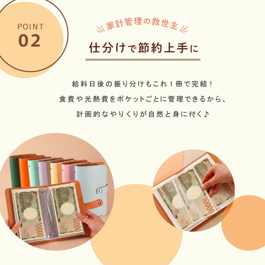 plusnao（プラスナオ） 貯金ファイル お札ファイル お札ケース 封筒