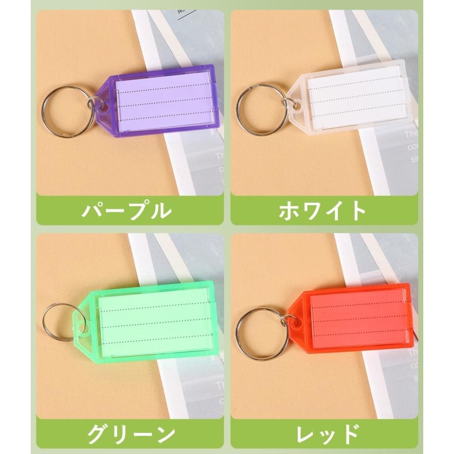 ネームタグ 同色10個セット ラゲージタグ 荷物タグ ネームプレート