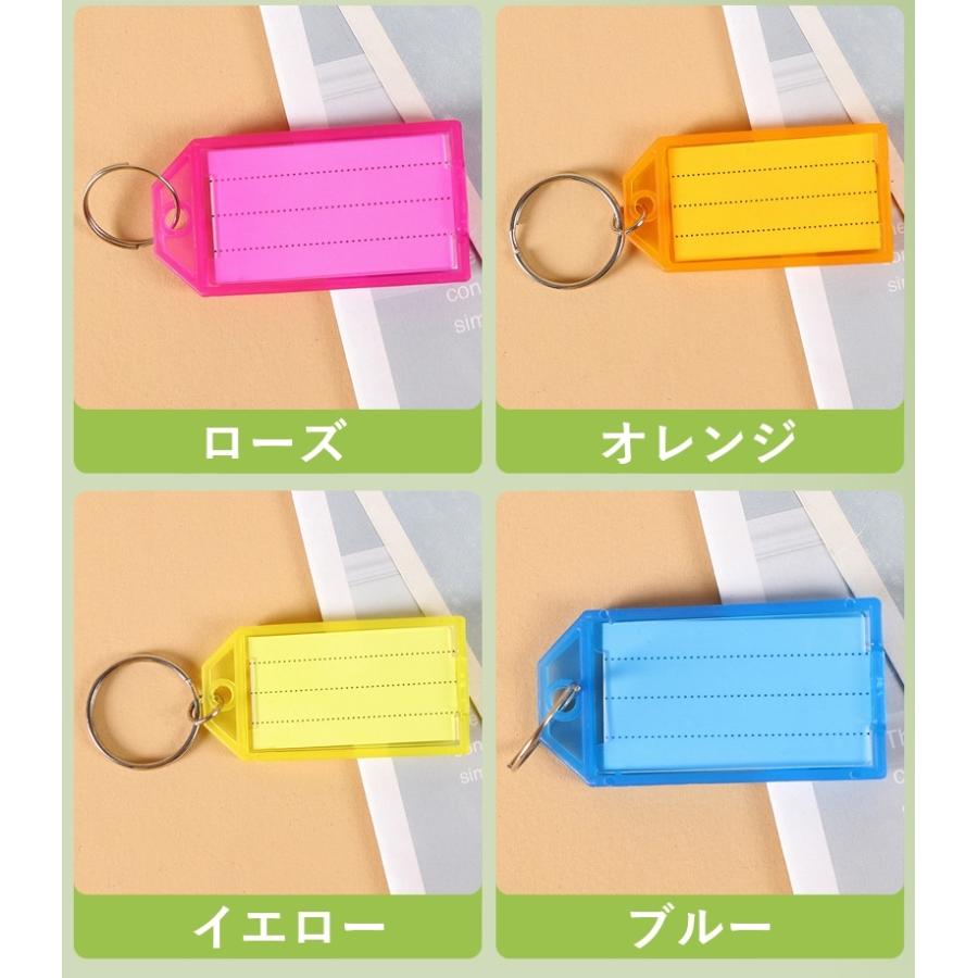 ネームタグ 同色10個セット ラゲージタグ 荷物タグ ネームプレート