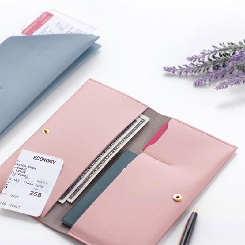 plusnao パスポートケース チケットケース パスポートカバー 二