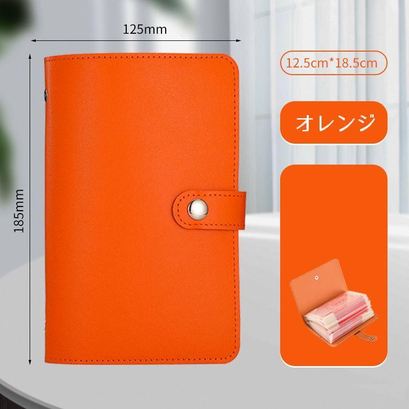 コレクトブック ファイルケース 手帳型 A6 50ページ 100枚収納 お札