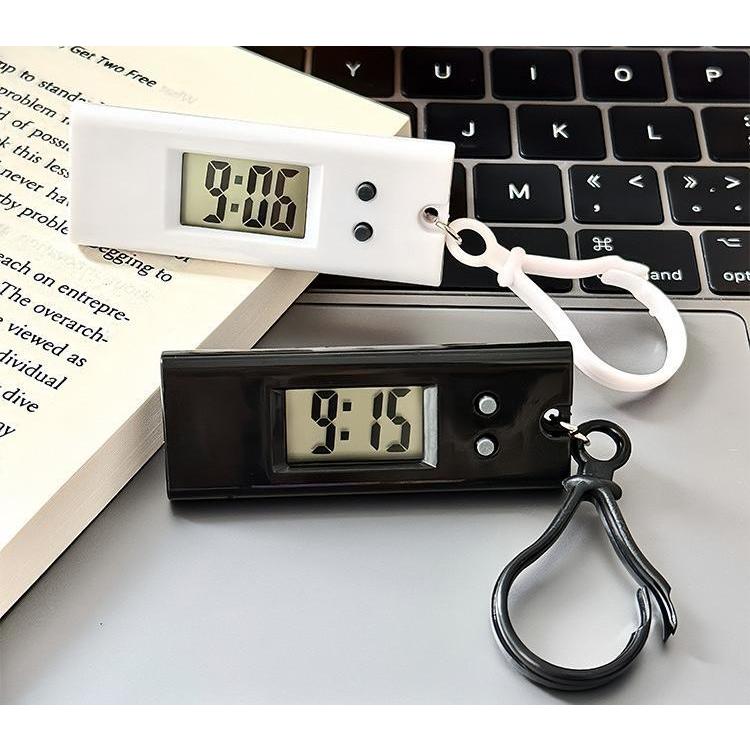 デジタル時計 キーホルダー型 懐中時計 ミニ ウォッチ コンパクト