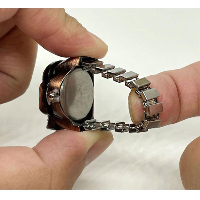 plusnao リングウォッチ 指時計 レディース メンズ 女性用 男性用 男女