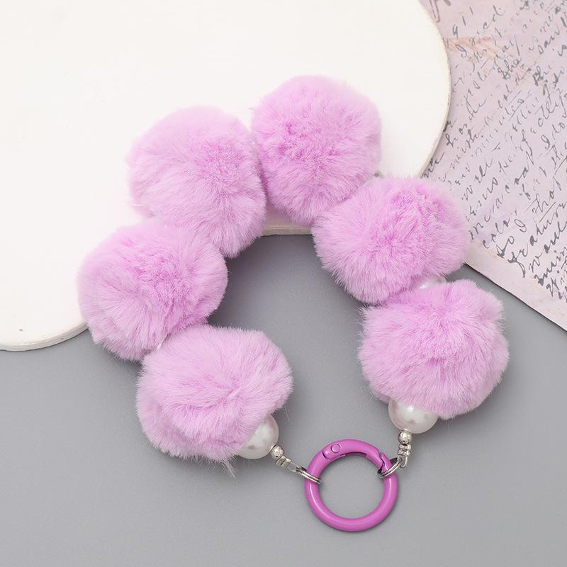 plusnao バッグチャーム キーホルダー レディース 女性 ふわふわ