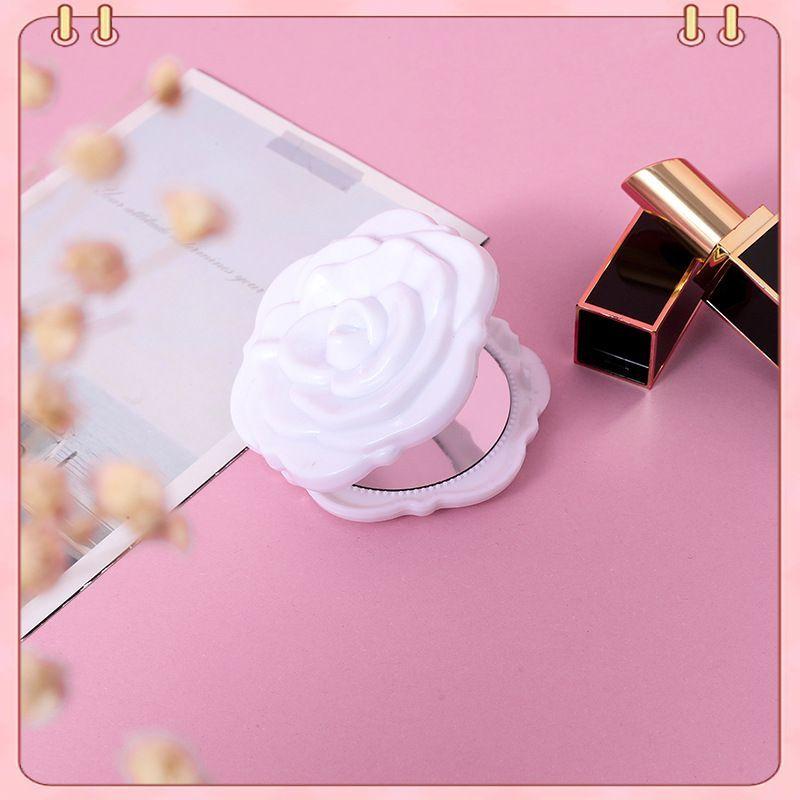 コンパクトミラー 折りたたみ 手鏡 携帯用 化粧鏡 化粧直し ハンド