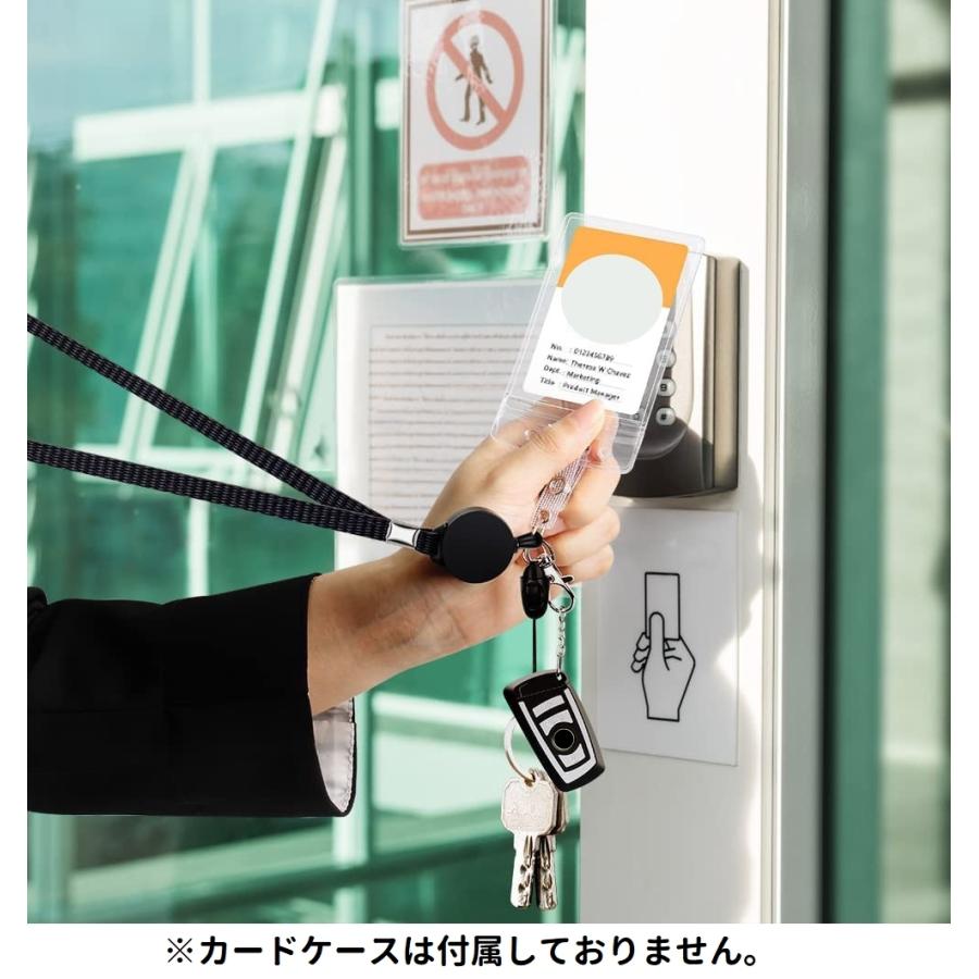 ネックストラップ 首掛けストラップ IDカードホルダー メンズ