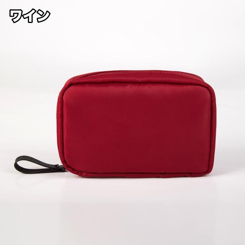 化粧ポーチ メイクポーチ コスメポーチ 大容量 ファスナー 収納 整理 小物入れ シンプル おしゃれ 機能的 便利 旅行 普段使い トラベル メイク雑 | ブランド登録なし | 08