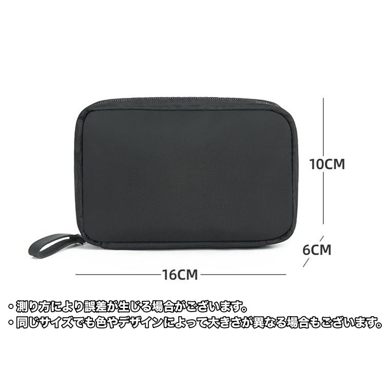 化粧ポーチ メイクポーチ コスメポーチ 大容量 ファスナー 収納 整理 小物入れ シンプル おしゃれ 機能的 便利 旅行 普段使い トラベル メイク雑 | ブランド登録なし | 09