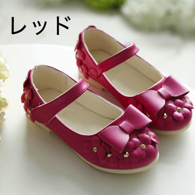 MILK 靴 ピンク Babyシューズ ストラップシューズ ストラップシューズ ワンストラップシューズ 靴 子供靴 リボン 花