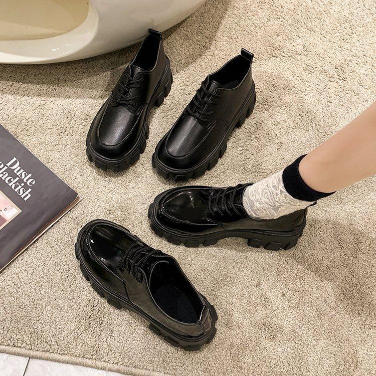 plusnao オックスフォードシューズ おじ靴 レディース 革靴 紐靴