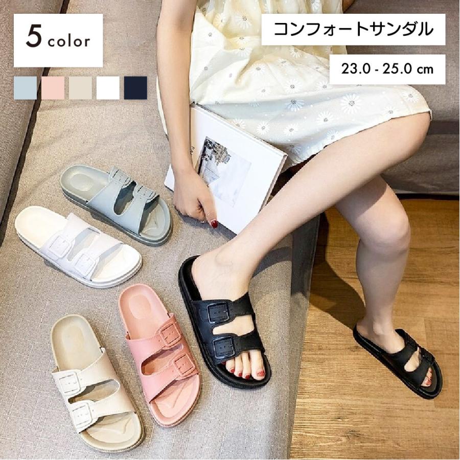 ー品販売 フリル ぺたんこ サンダル フラット 夏 ブラック 可愛い 韓国 人気 サンダル ローヒール 23〜23.5㌢ リボン 軽い リゾート韓国 ブラック