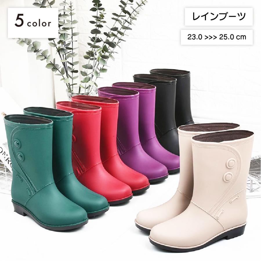 レインシューズ レインブーツ 長靴 レディース ロング 雨靴 くつ ゴム 防水 防滑 女性用 雨 雪 梅雨対策 シンプル 雨具 レイングッズ おしゃれ Kutu プラスナオyahoo 店 通販 Yahoo ショッピング