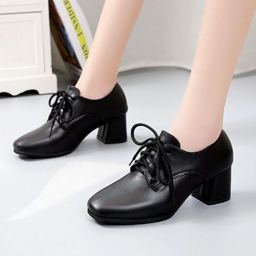 plusnao（プラスナオ） オックスフォードシューズ レディース レース