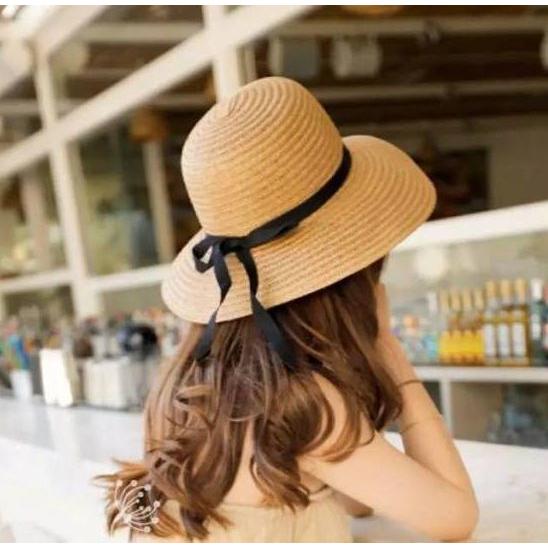 ストローハット レディース リボン ツバ広 麦わら帽 むぎわら ぼうし 可愛い 春 夏 オシャレ Uv つば広 セレカジ 上品 ガーリー プラスナオ Paypayモール店 通販 Paypayモール