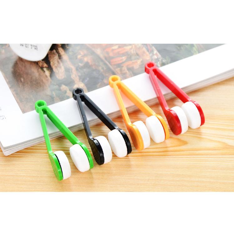 メガネ拭き 5個セット メガネクリーナー トングタイプ 両面 眼鏡拭き ケア用品 老眼鏡 サングラス レンズクリーナー 携帯用 持ち運び ギフト プレ | plusnao | 04