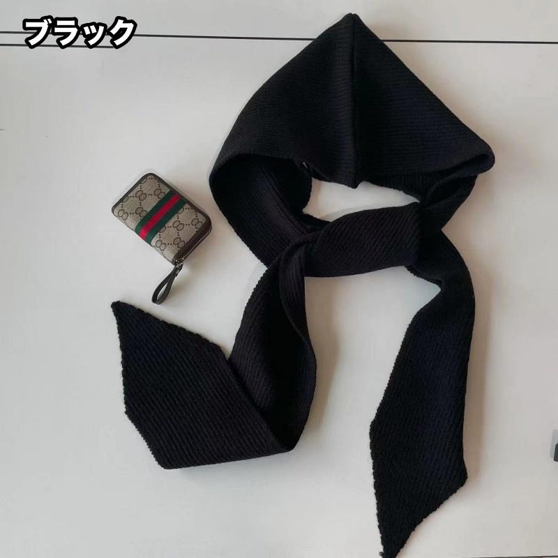 マフラー フード付き 一体型 レディース メンズ 女性 男性 大人 リブニット ロング 暖かい あったか 防寒 寒さ対策 冬 無地 単色 シンプル か | plusnao | 12
